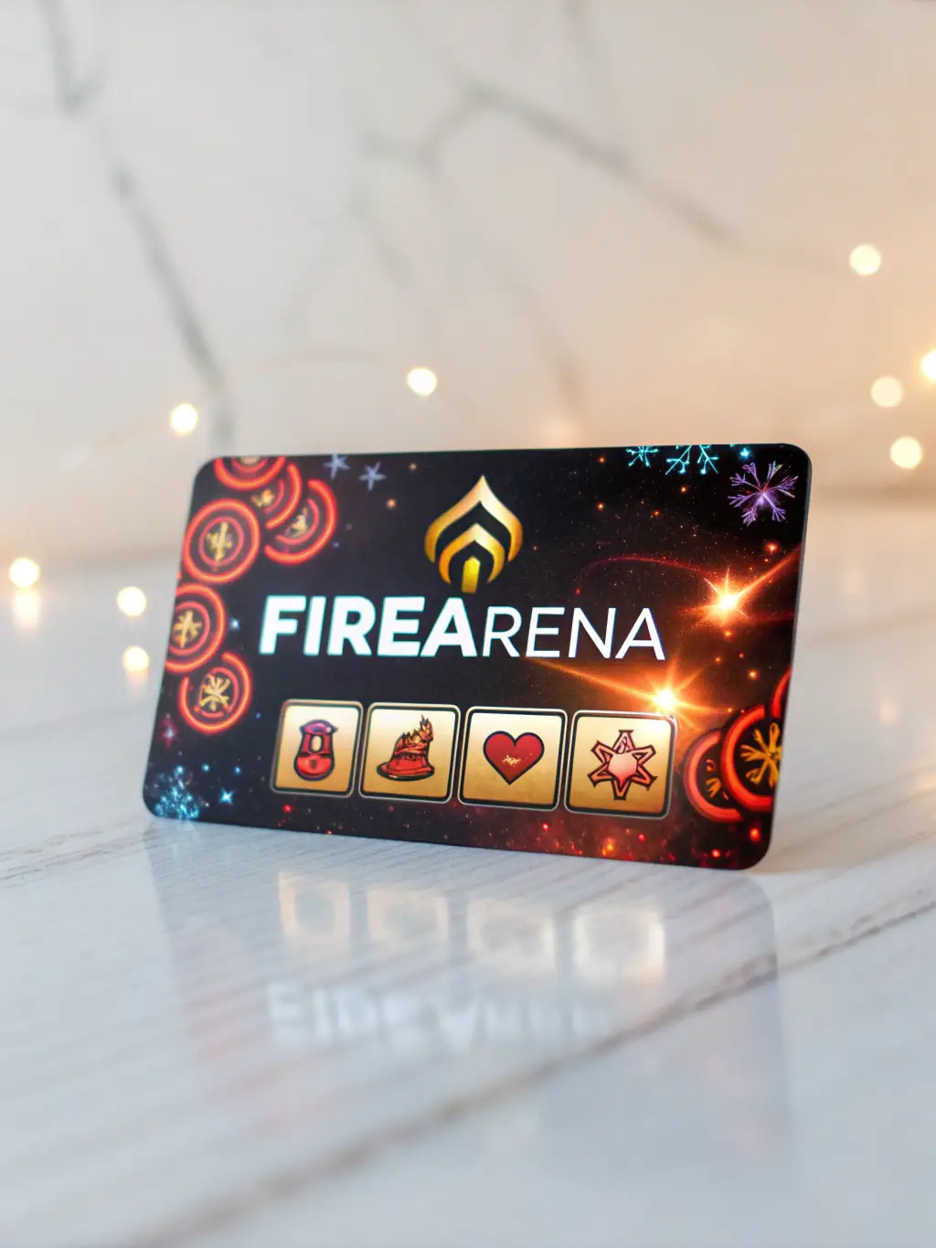 A captivating image of a gaming-related gift card, such as Steam or PlayStation Store, showcasing popular game titles and the respective platform's logo.